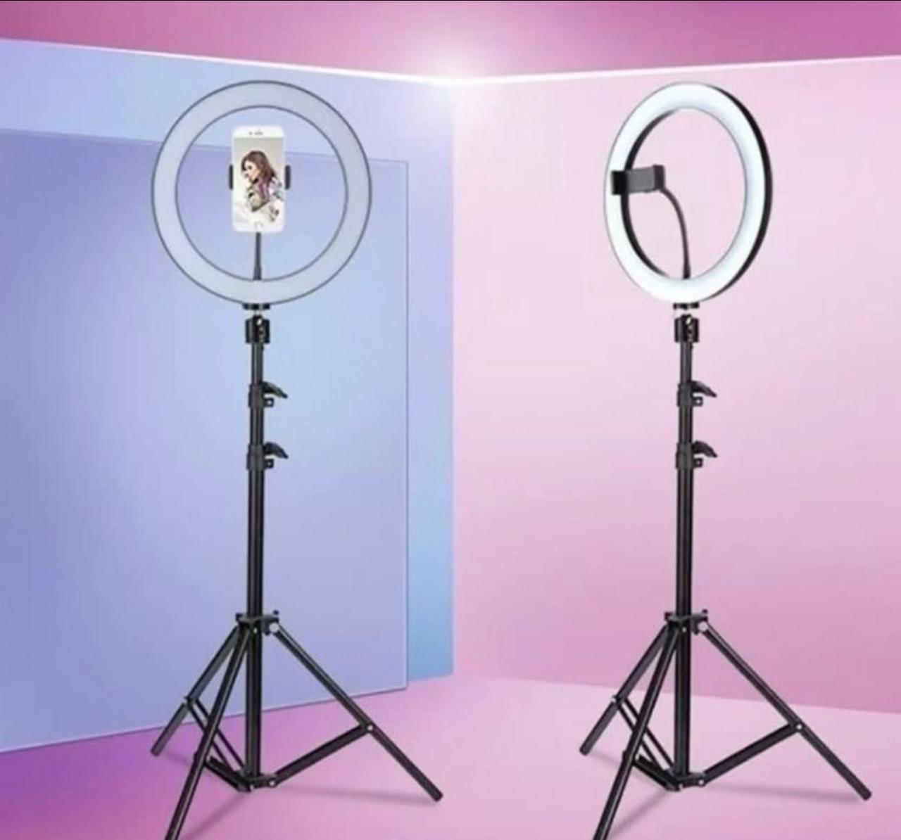 Aro De Luz Led 26cm + Tripode