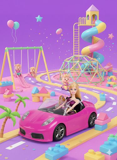CARRO DE LA BARBIE