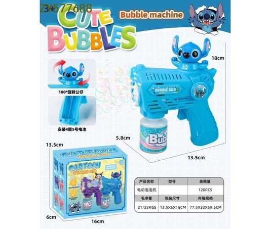 PISTOLA DE BURBUJAS