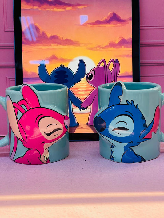 MUG PAREJA STICH