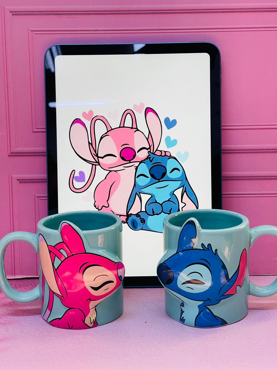 MUG PAREJA STICH
