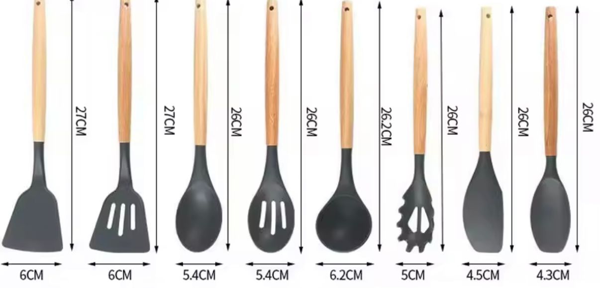 SET UTENSILIOS DE COCINA