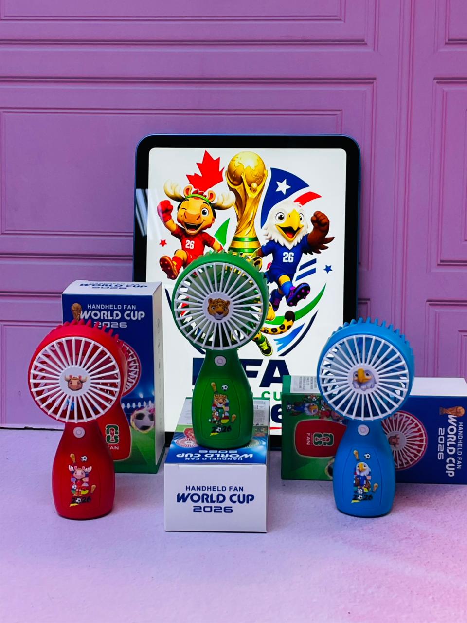 MINI VENTILADOR WORLD CUP