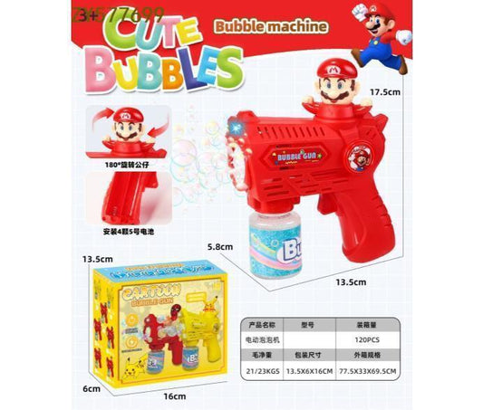 PISTOLA DE BURBUJAS