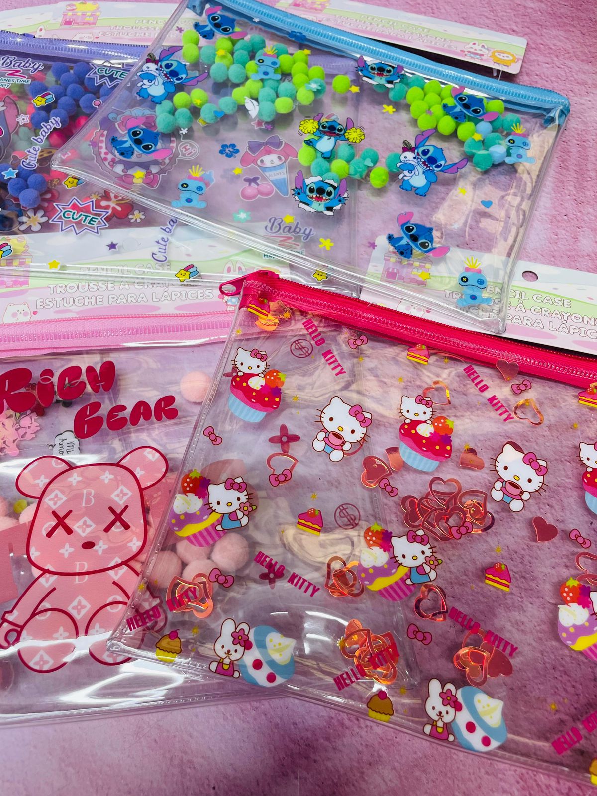 ESTUCHE TRANSPARENTE