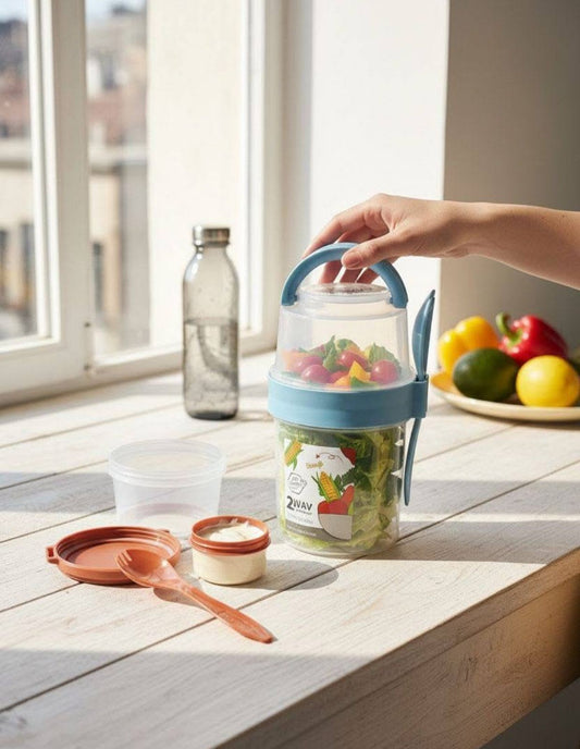 RECIPIENTE PARA ENSALADA