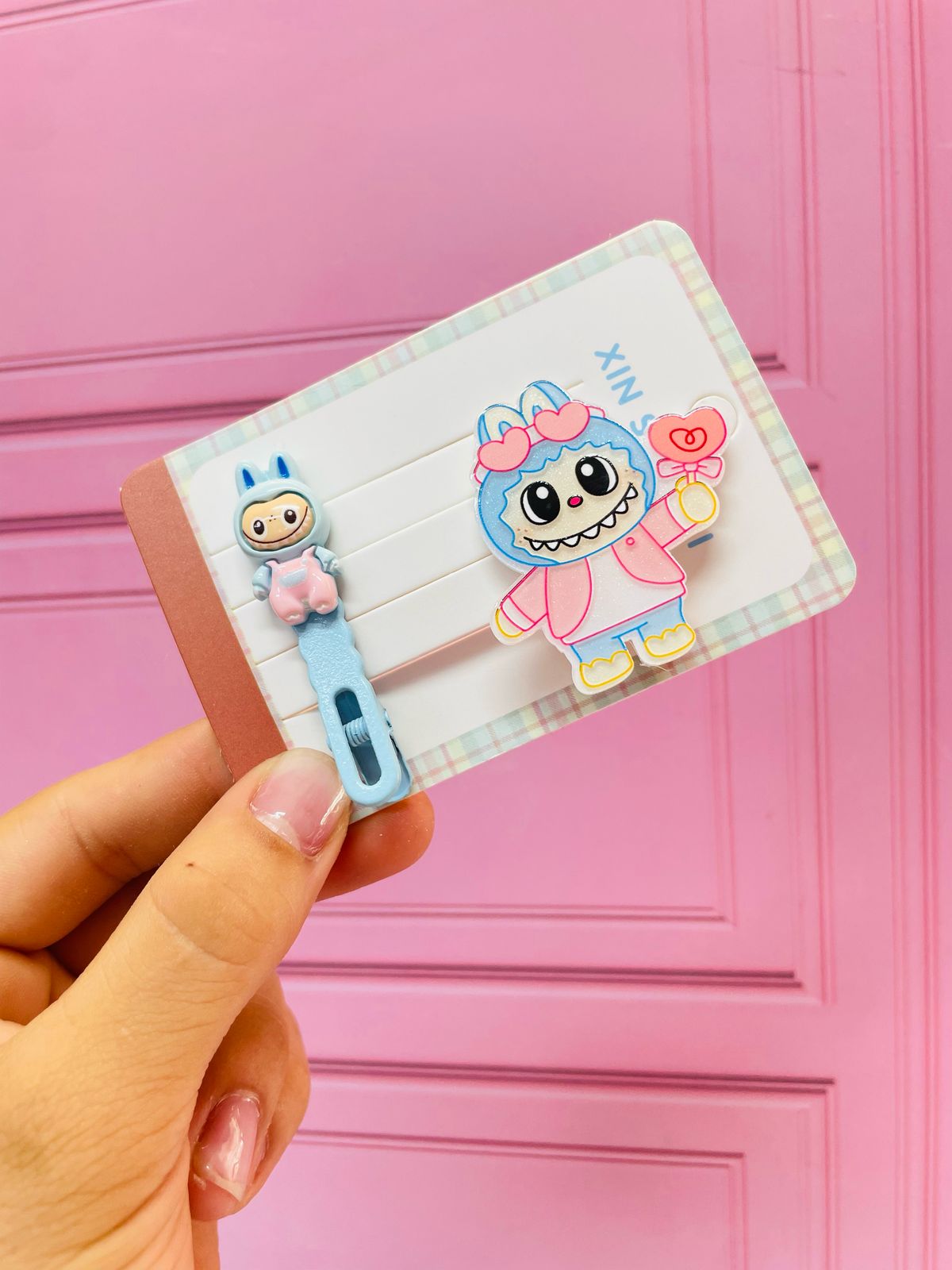 PINZA CABELLO LABUBU