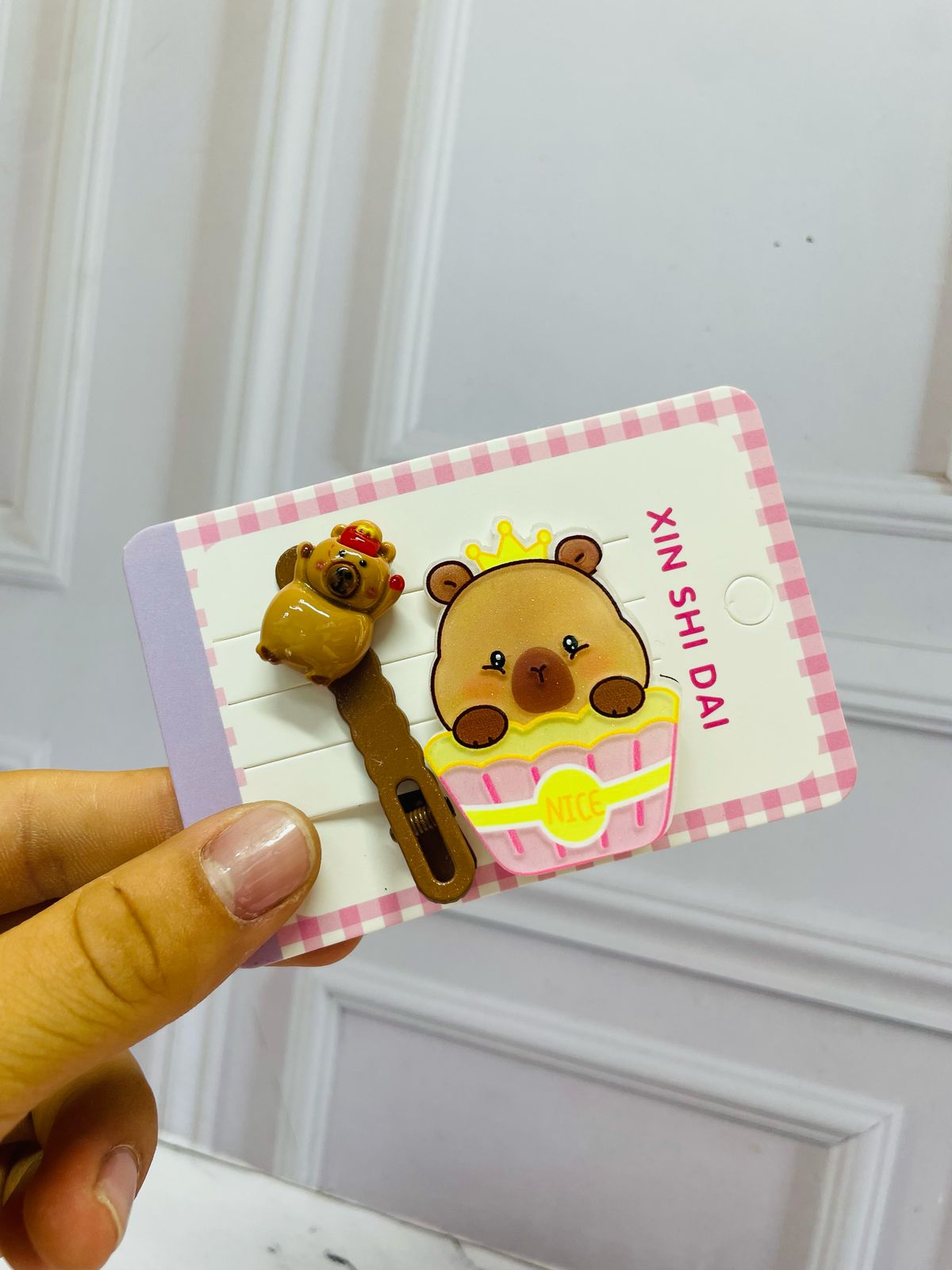 PINZA CABELLO CAPYBARA
