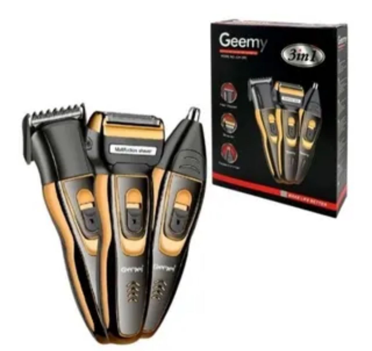 AFEITADORA GEMMY 3 EN 1