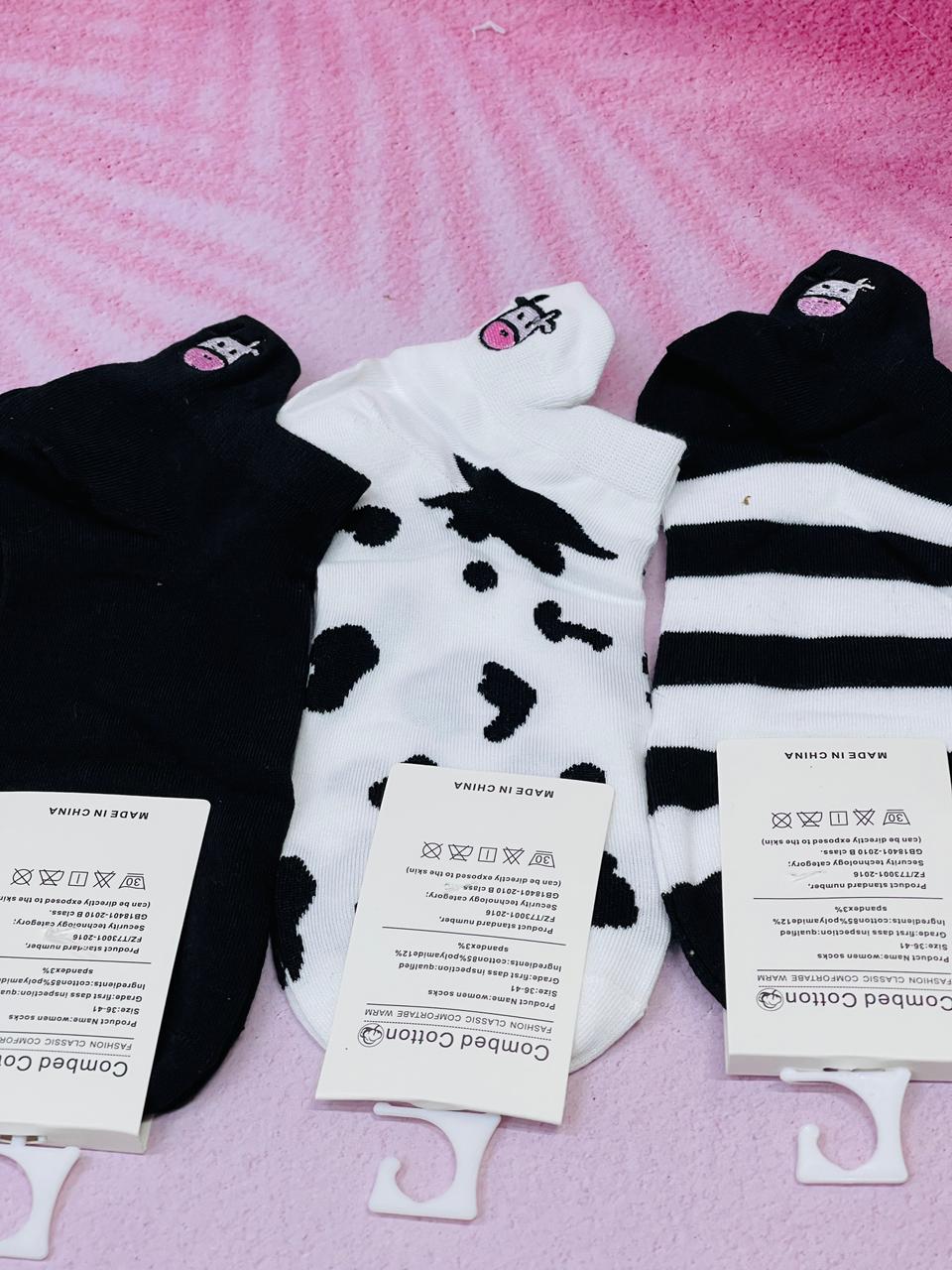 MEDIAS VACA X 5