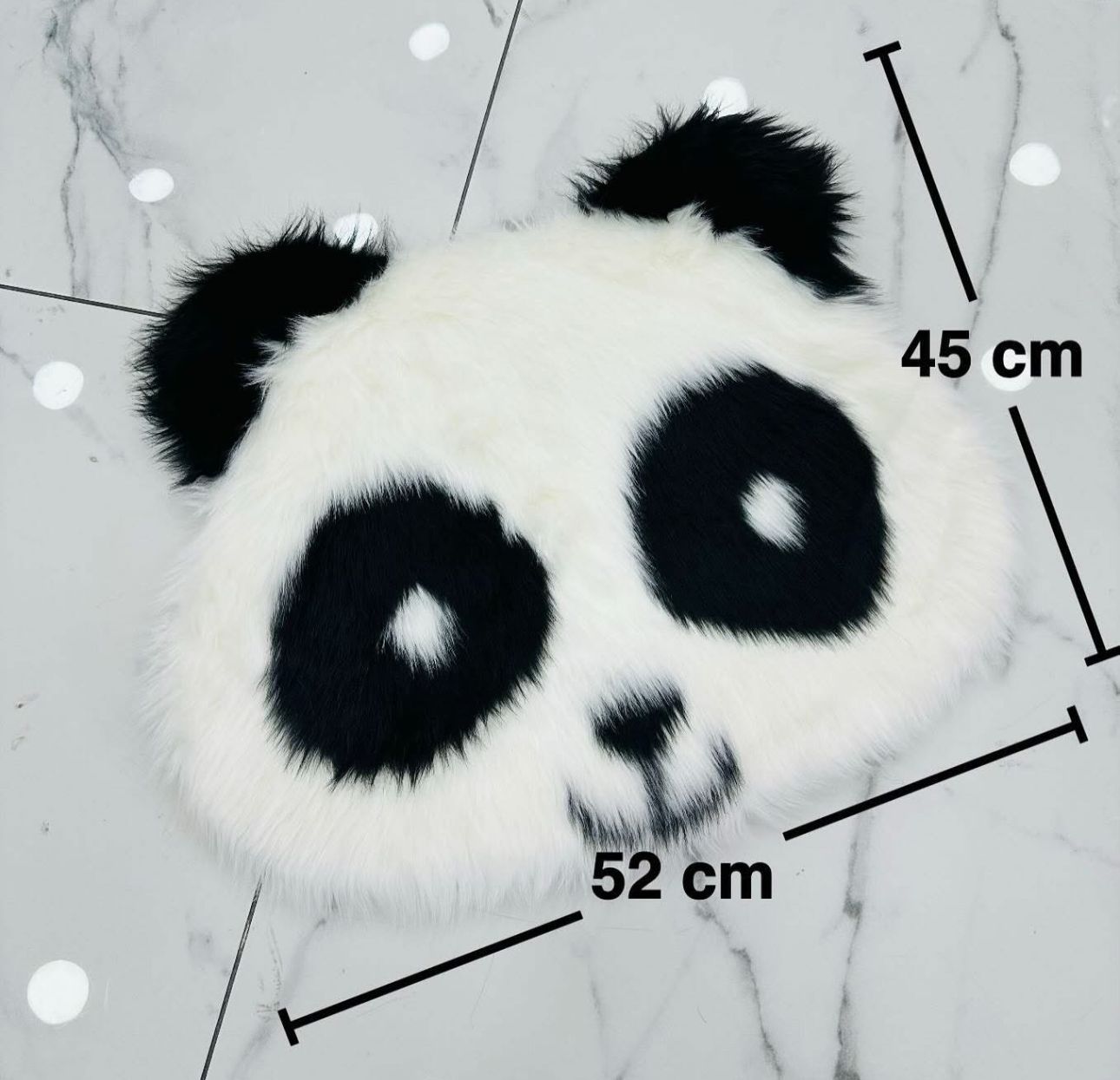 TAPETE PANDA AFELPADO