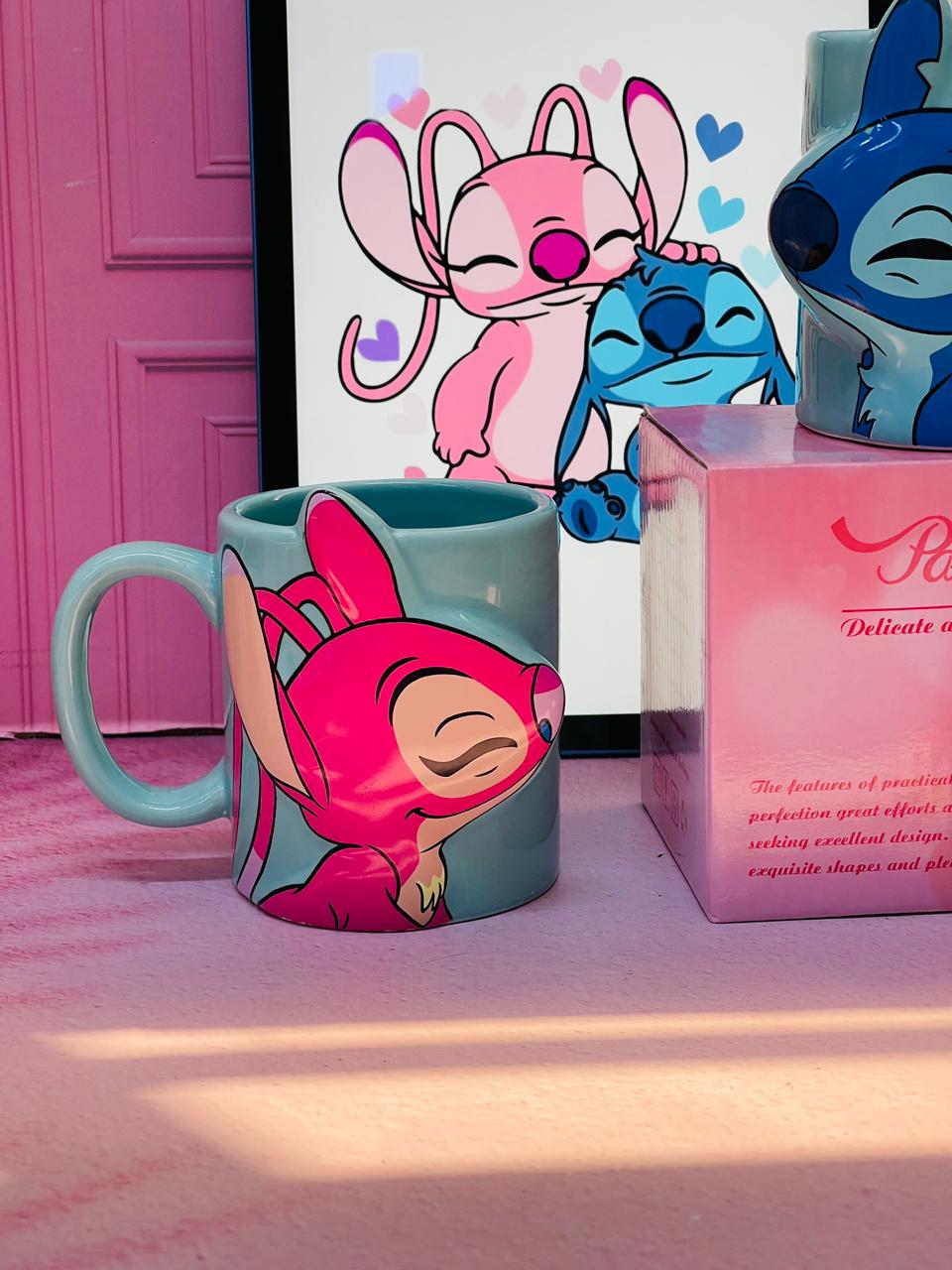MUG PAREJA STICH