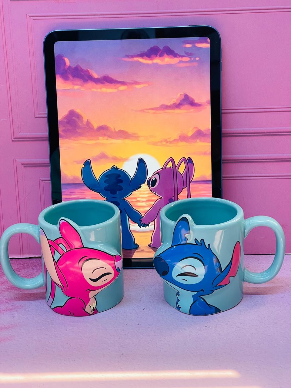 MUG PAREJA STICH