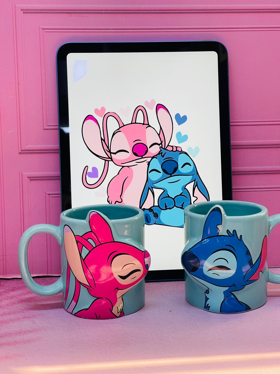 MUG PAREJA STICH