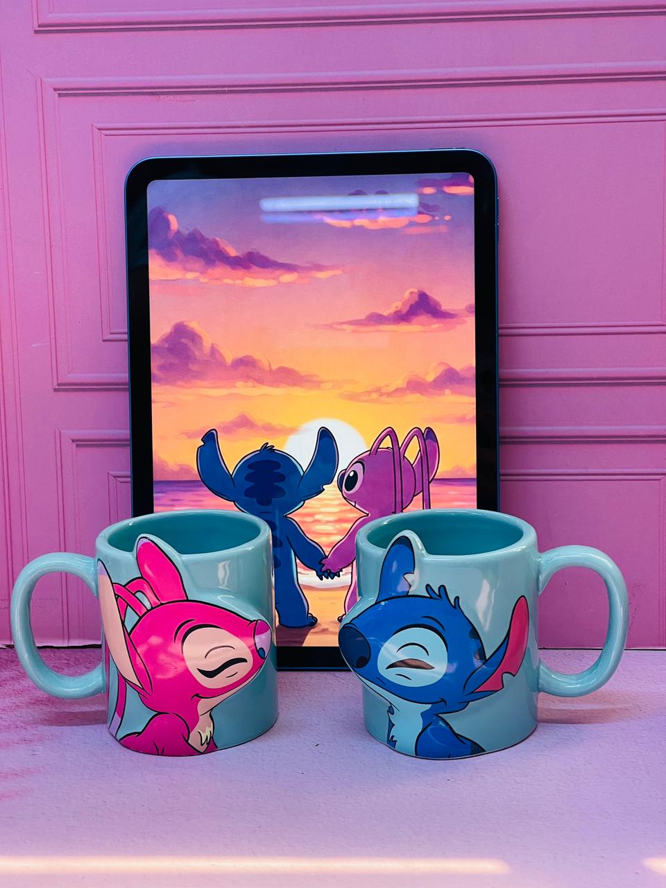 MUG PAREJA STICH