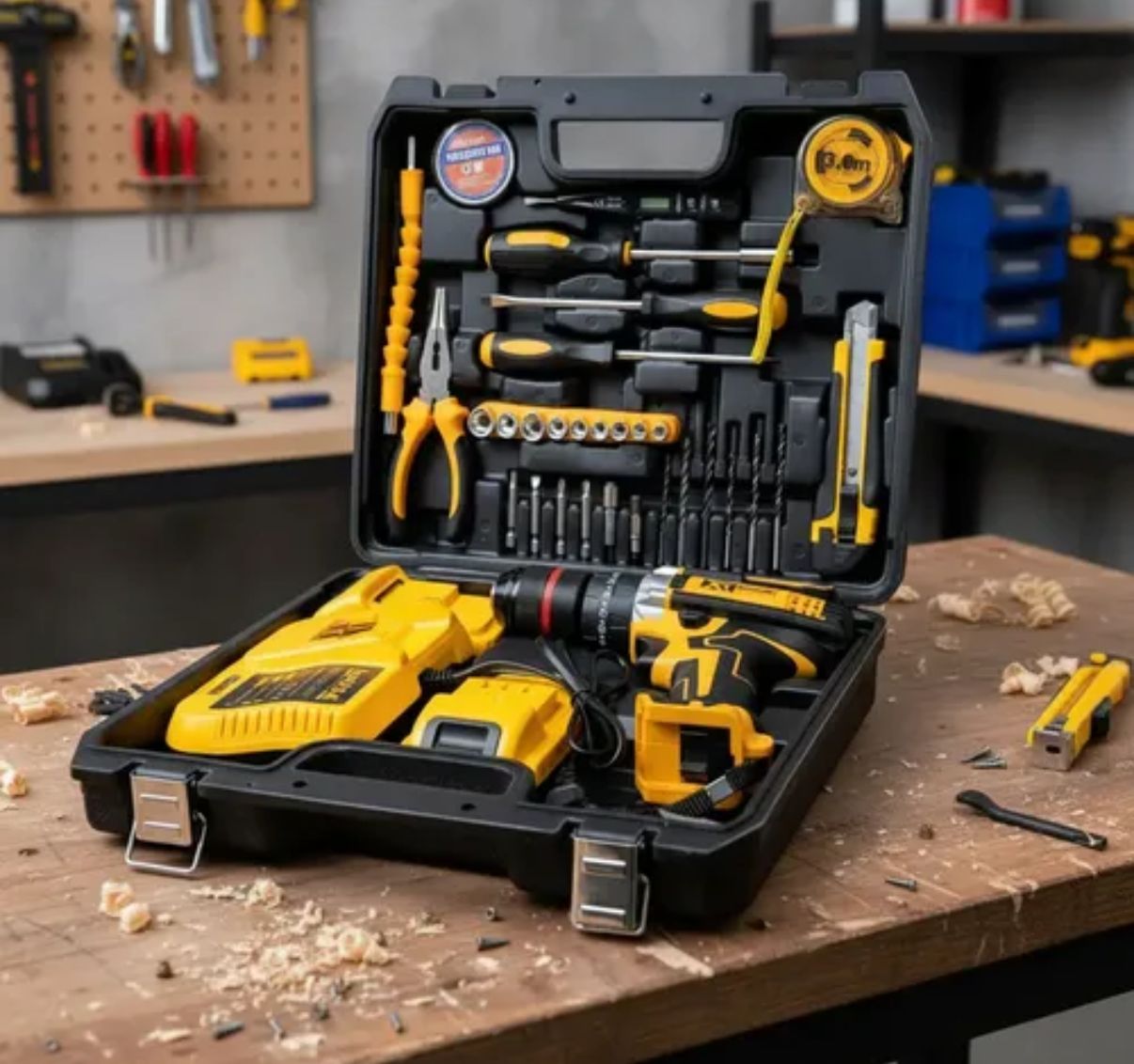 KIT TALADRO INALAMBRICO
