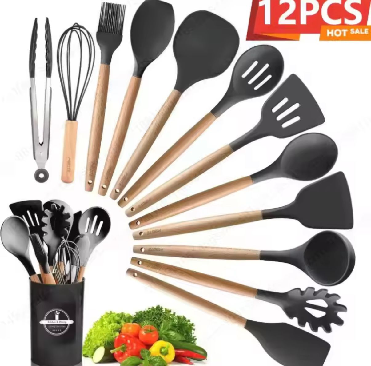 SET UTENSILIOS DE COCINA
