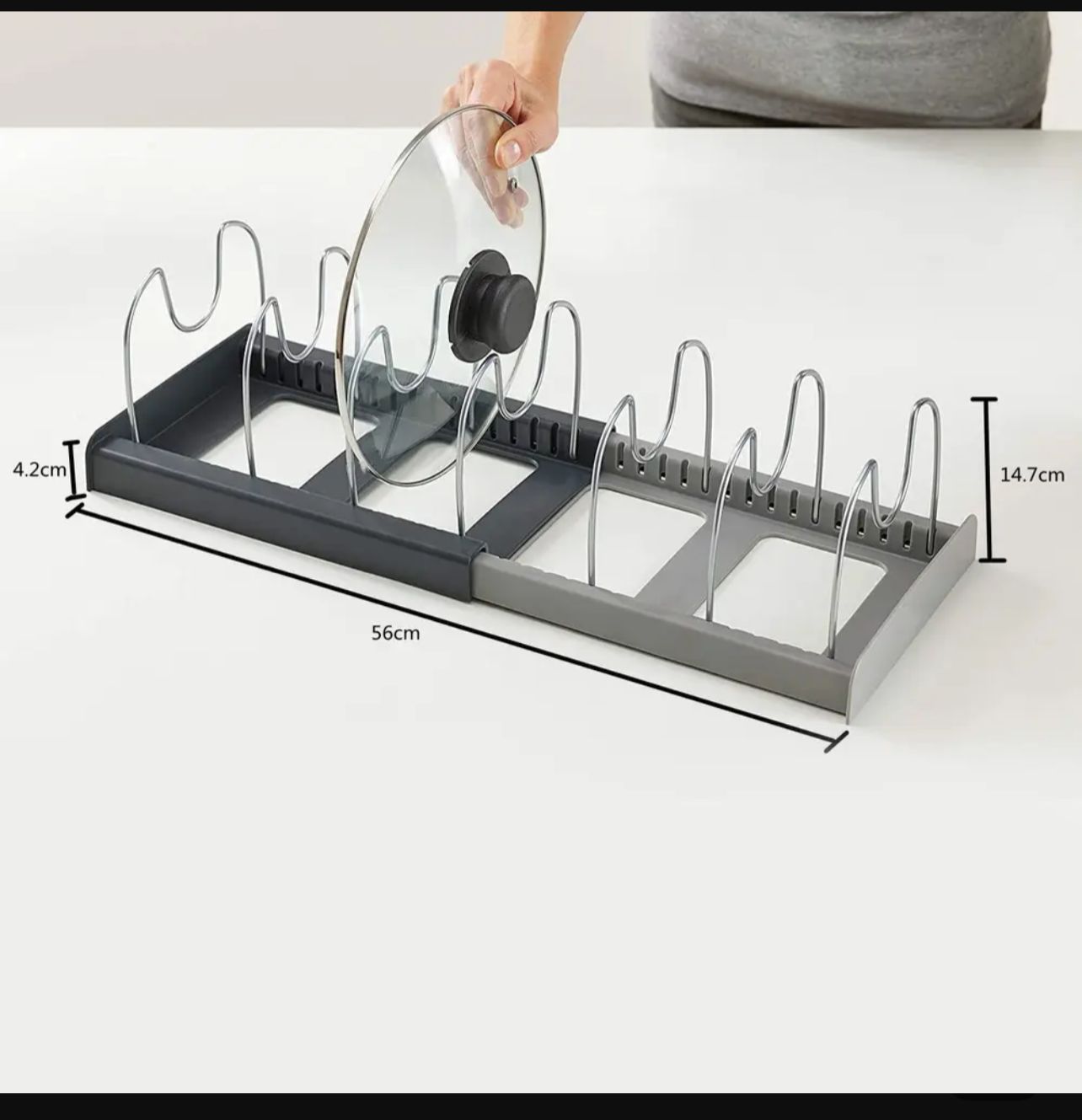 ORGANIZADOR DE OLLAS Y TAPAS