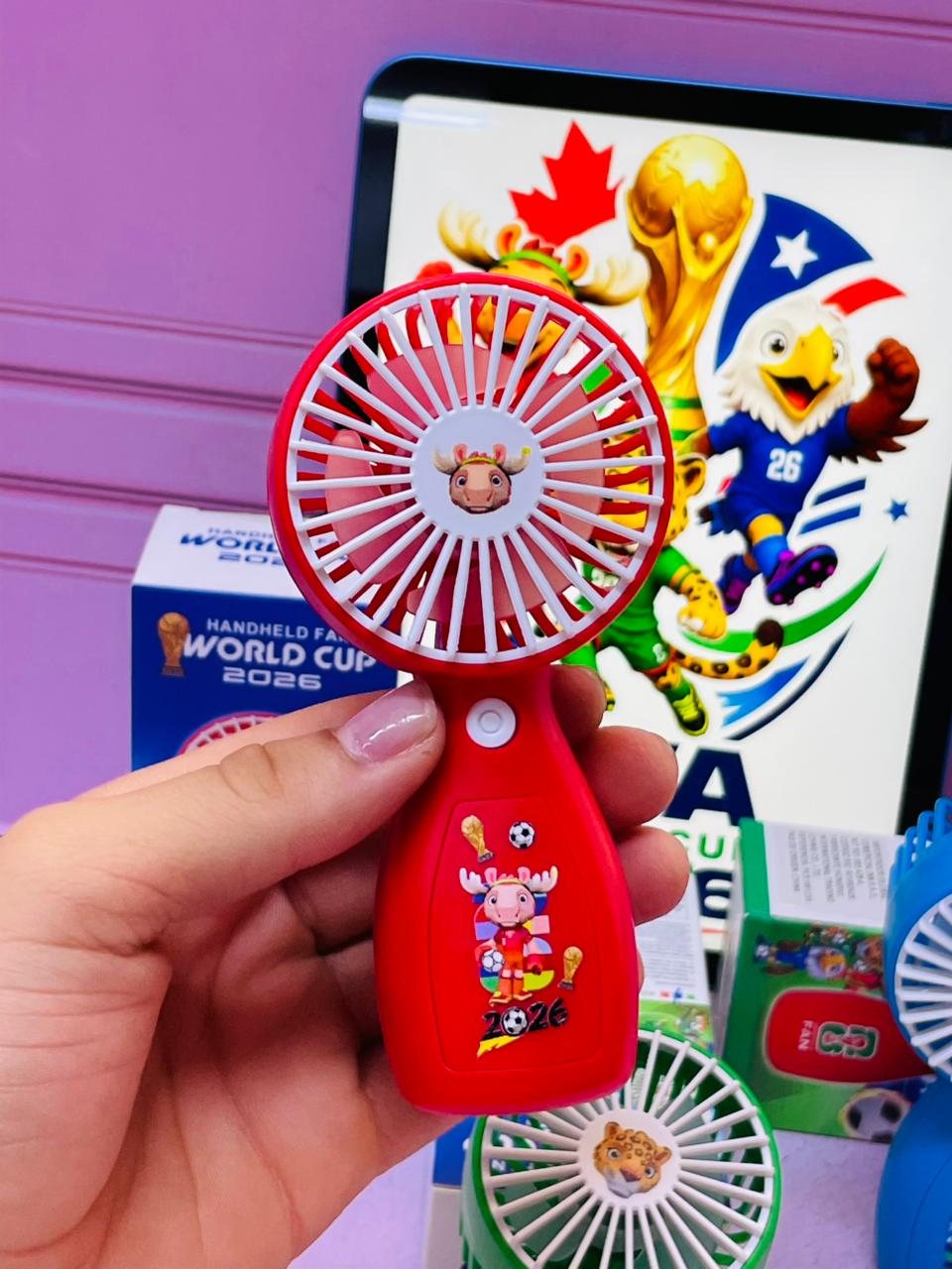 MINI VENTILADOR WORLD CUP
