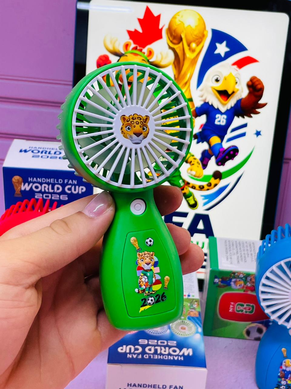 MINI VENTILADOR WORLD CUP
