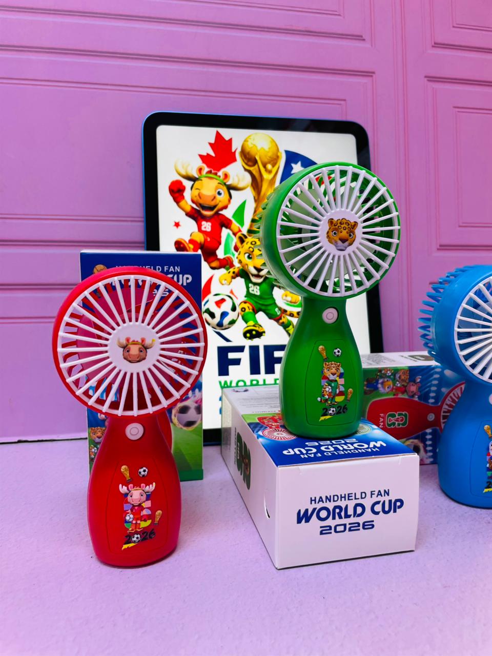 MINI VENTILADOR WORLD CUP