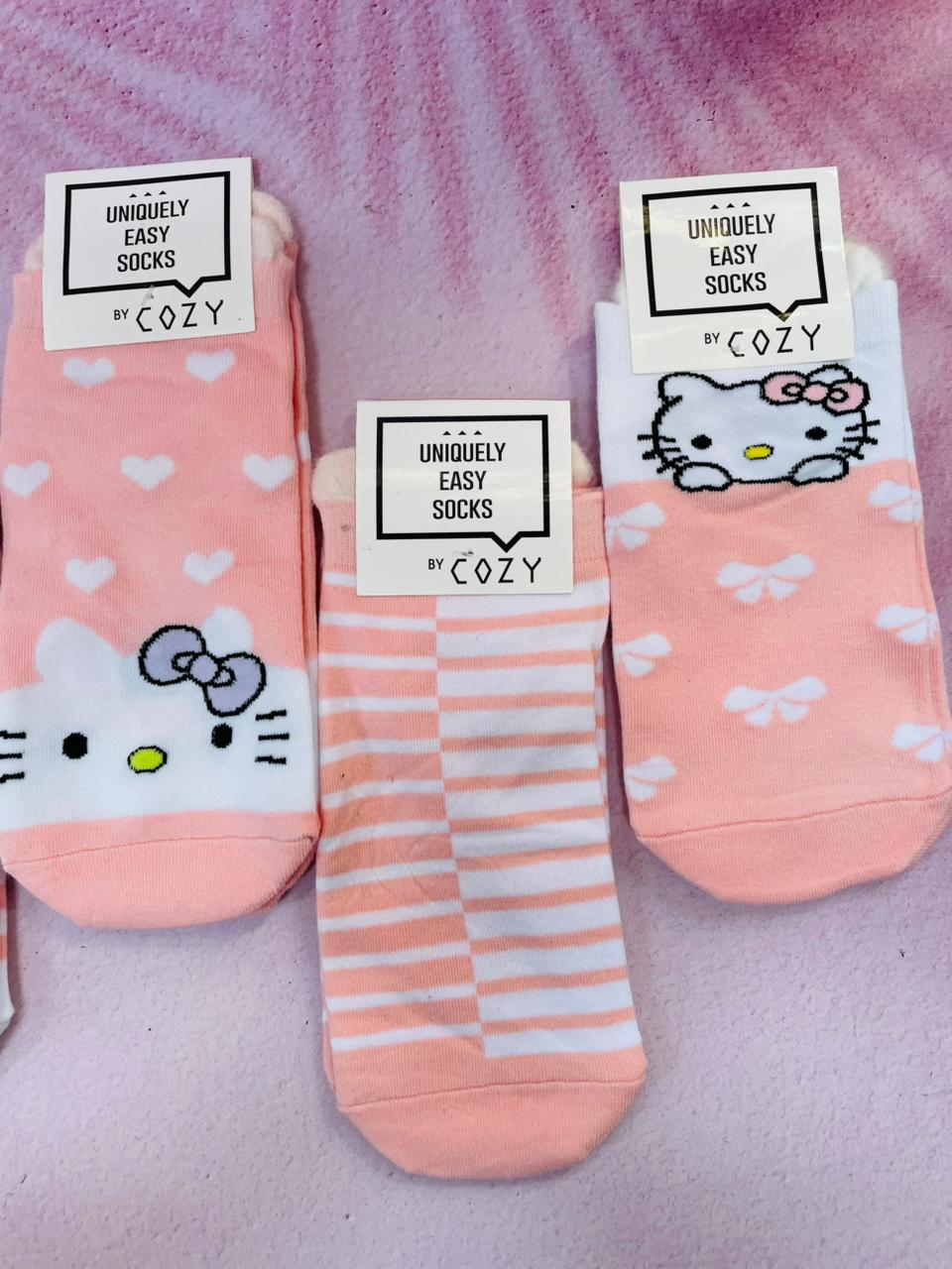 MEDIAS HELLO KITTY X12