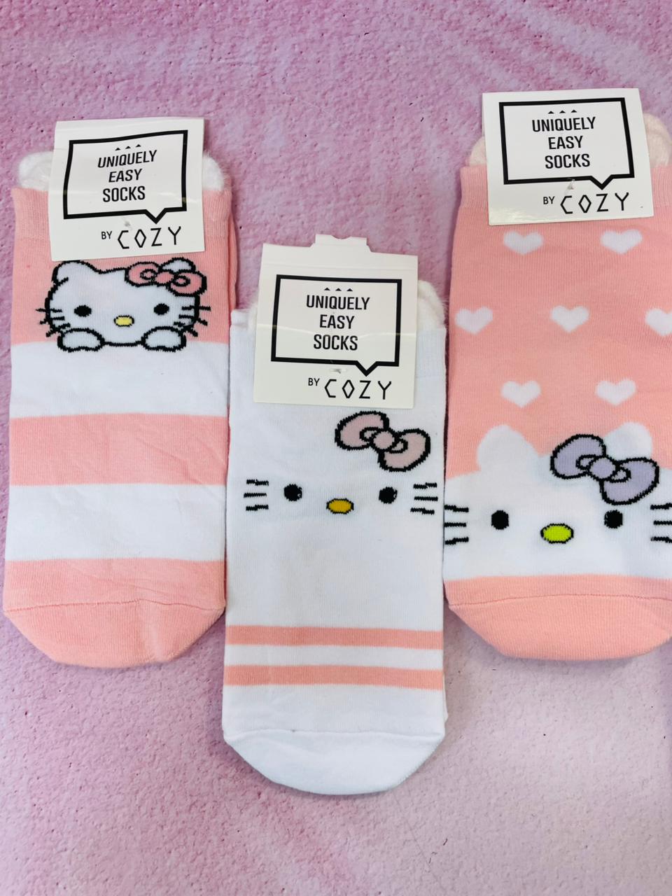 MEDIAS HELLO KITTY X12