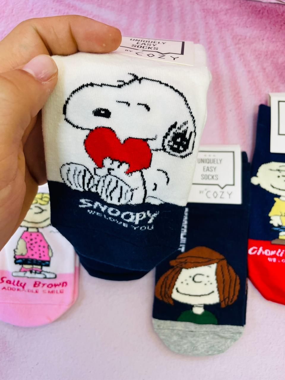 MEDIAS SNOPPY X12