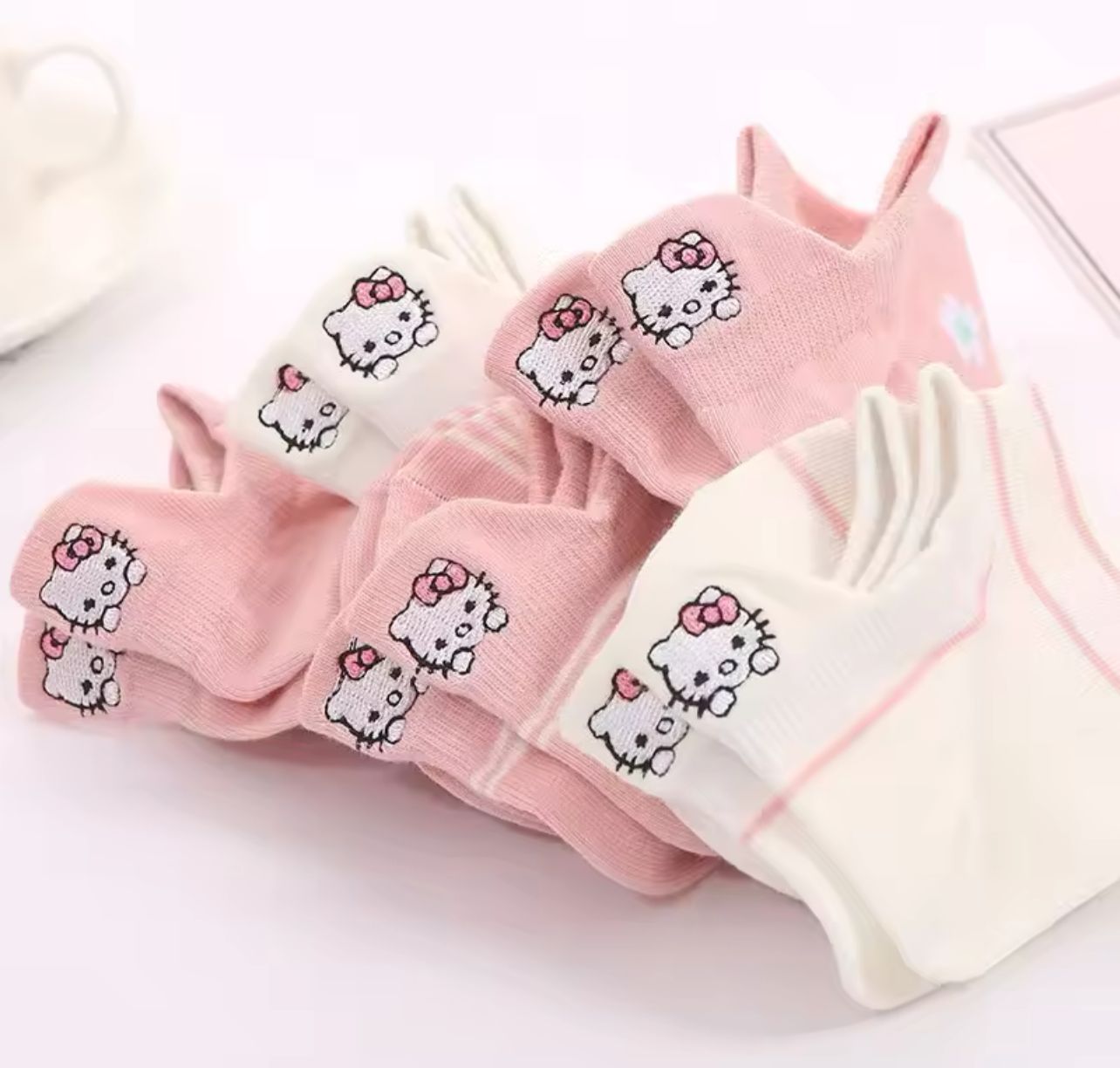 MEDIAS HELLO KITTY X12
