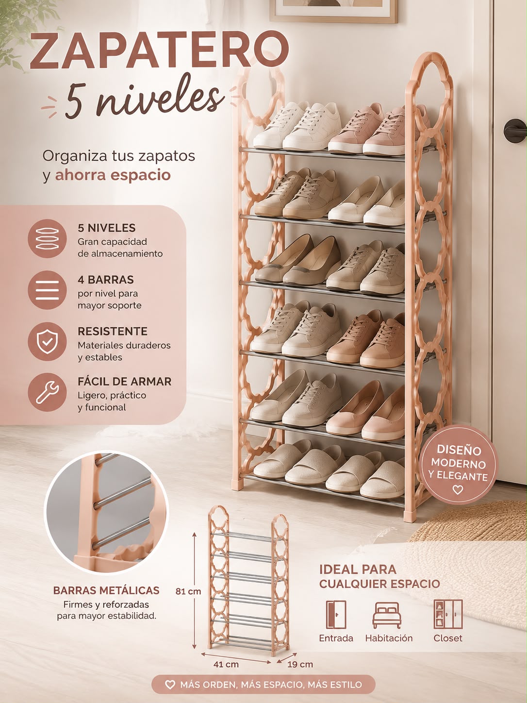 ZAPATERO 5 NIVELES
