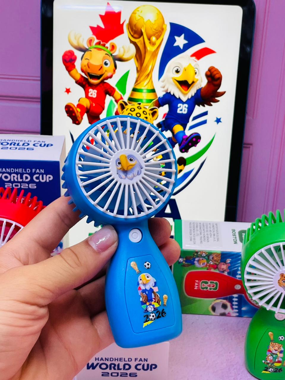 MINI VENTILADOR WORLD CUP
