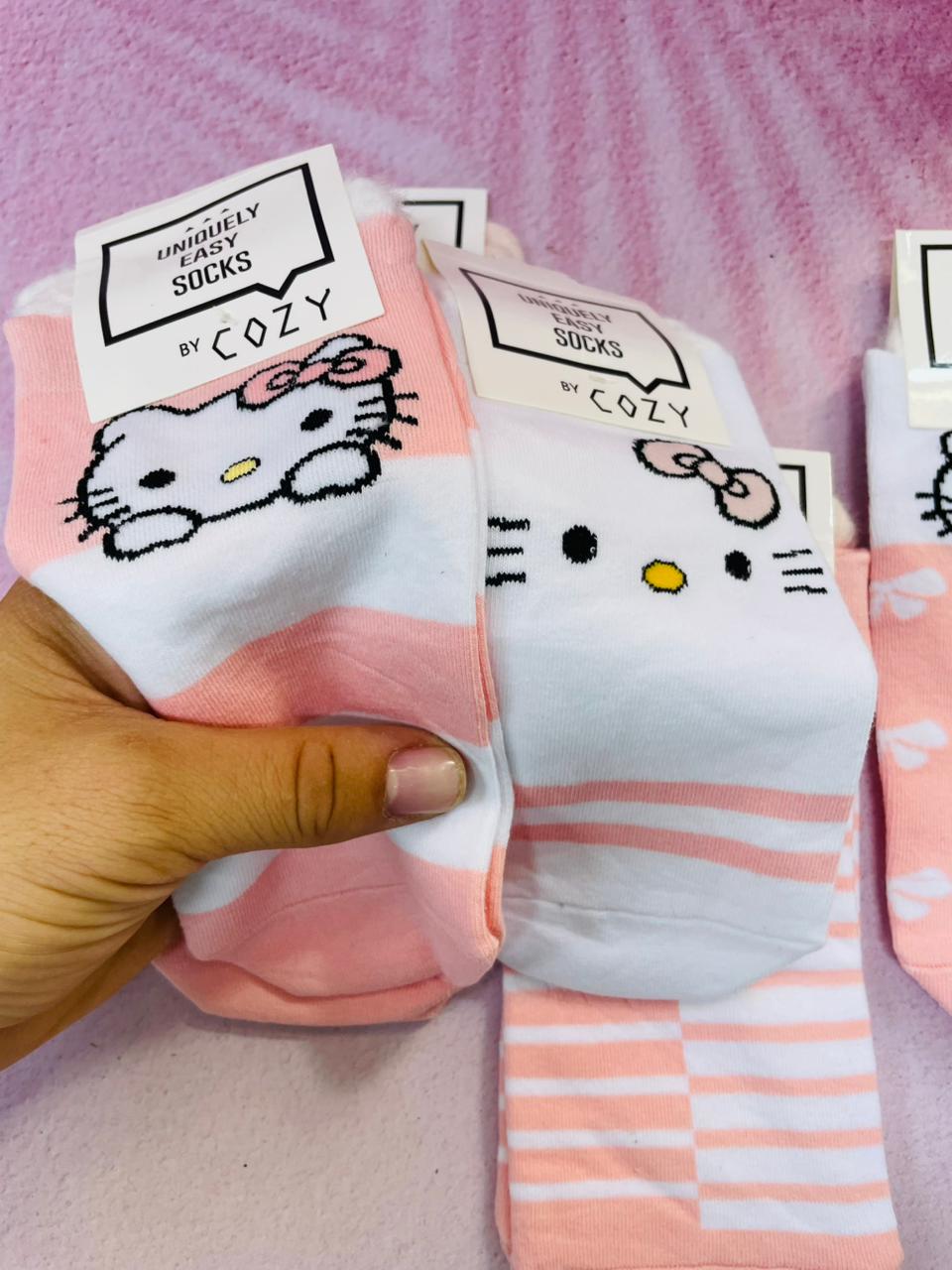 MEDIAS HELLO KITTY X12
