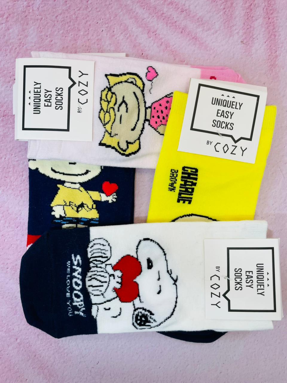 MEDIAS SNOPPY X12